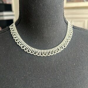 NWT  18 inch rhinestone necklace.